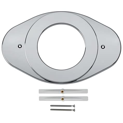 delta shower faucet cover plate|Shower Renovation Cover Plate in Chrome RP29827 